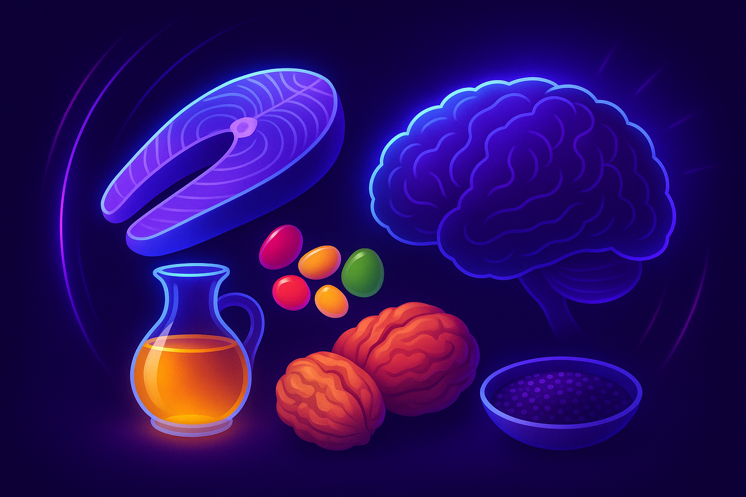 🧠 Les bienfaits des Oméga-3 sur la concentration