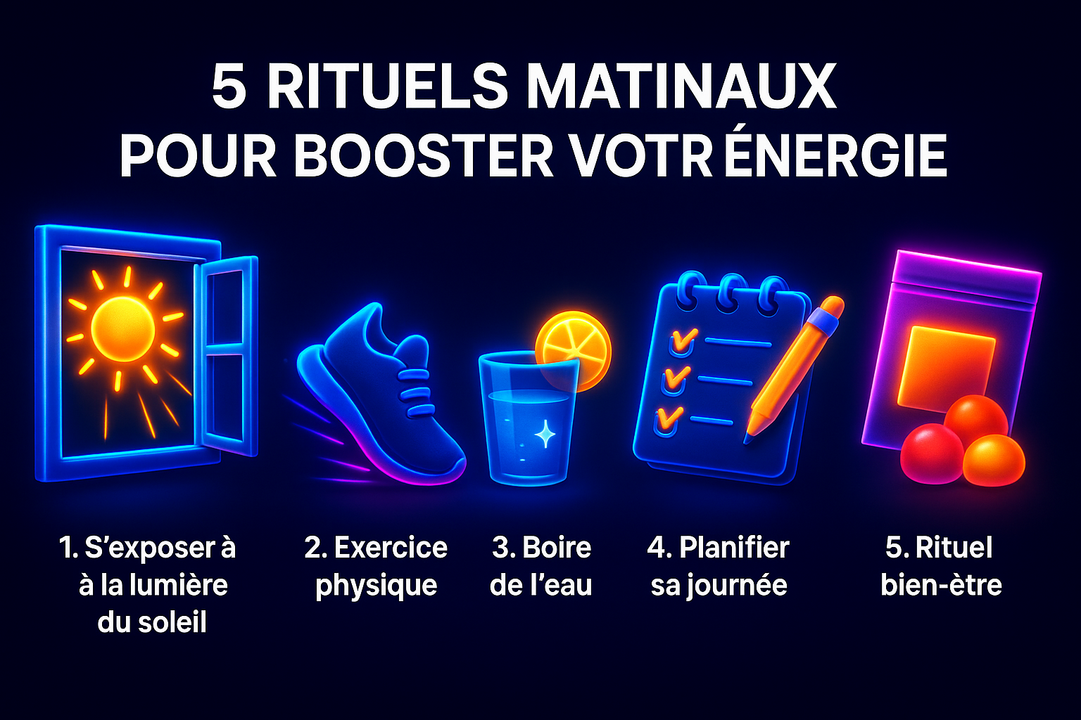🌞 5 rituels matinaux pour booster votre énergie