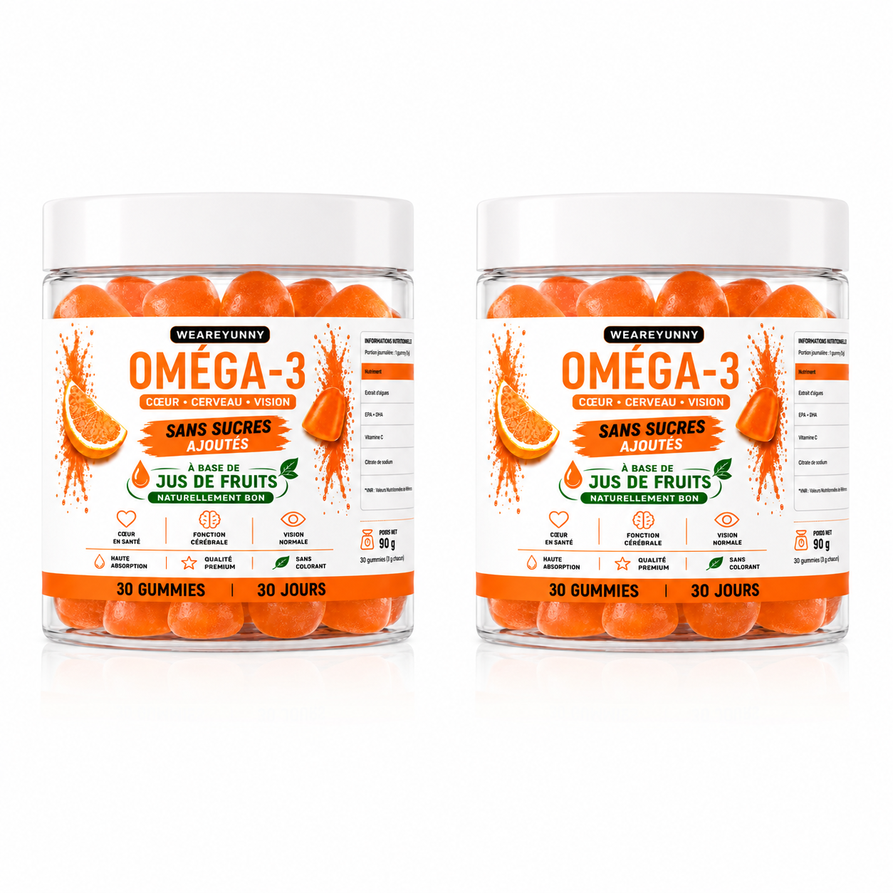 Oméga-3 30 gummies