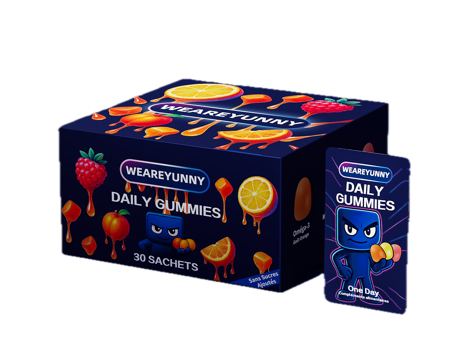 Box Routine 30 Sachets 3 en 1