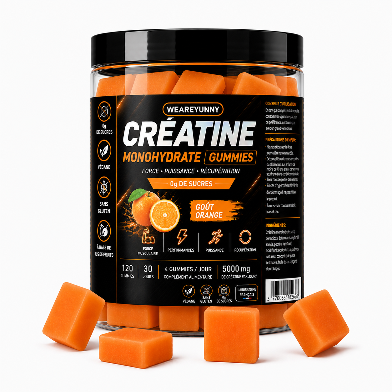 Créatine gummies