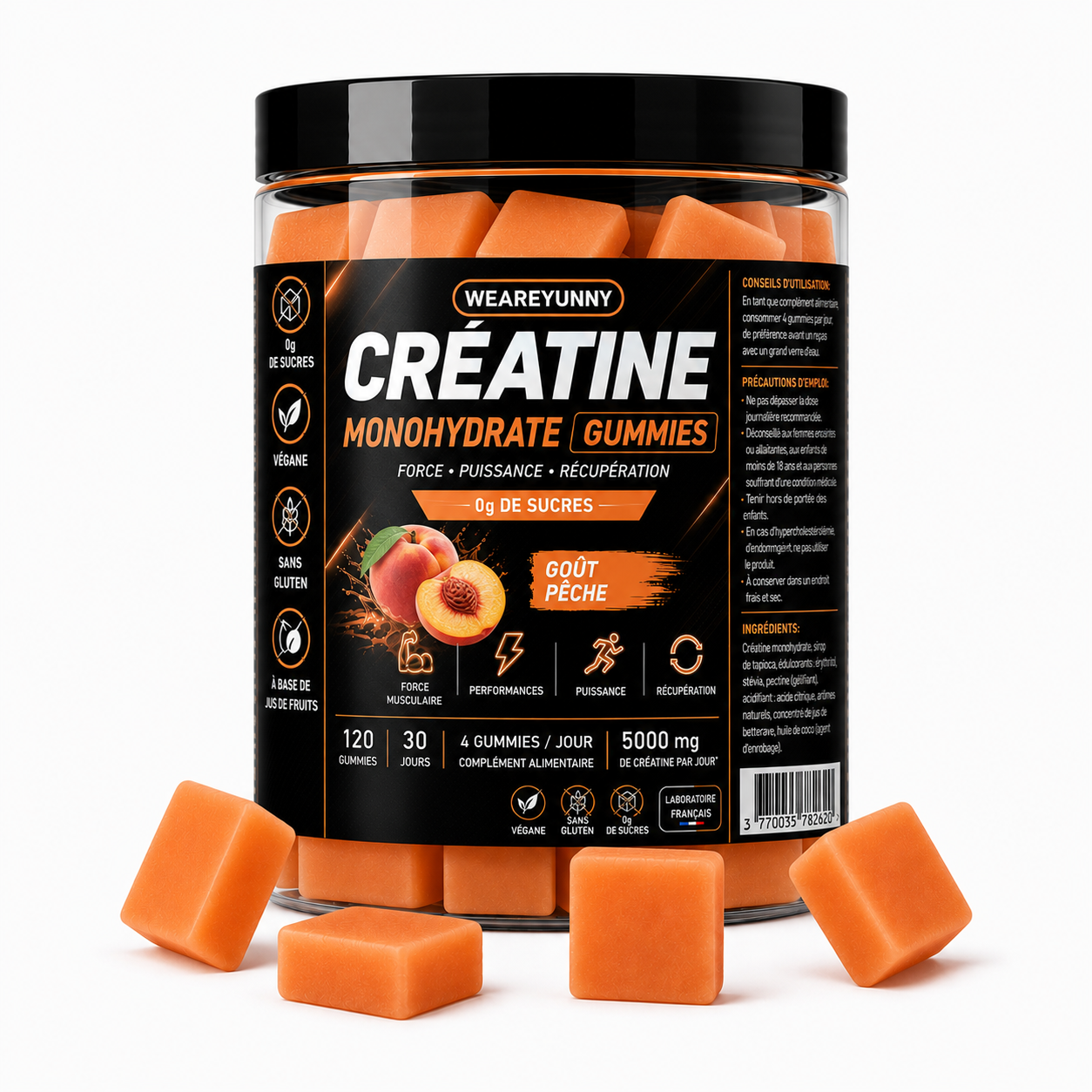 Créatine gummies