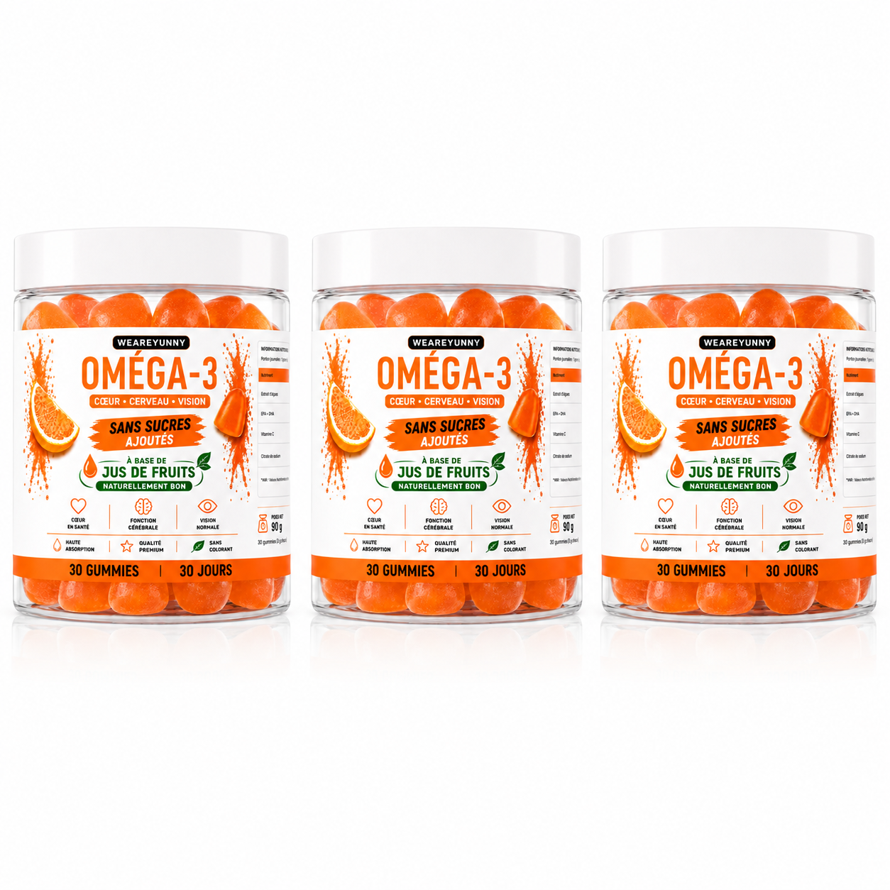 Oméga-3 30 gummies