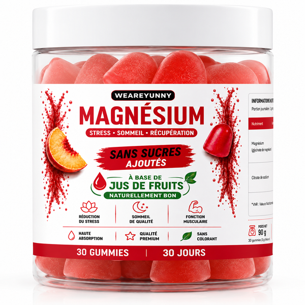 Magnésium bisglycinate 30 gummies