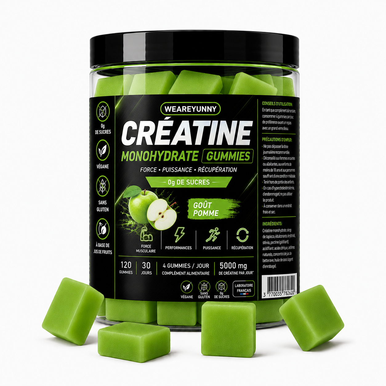 Créatine gummies