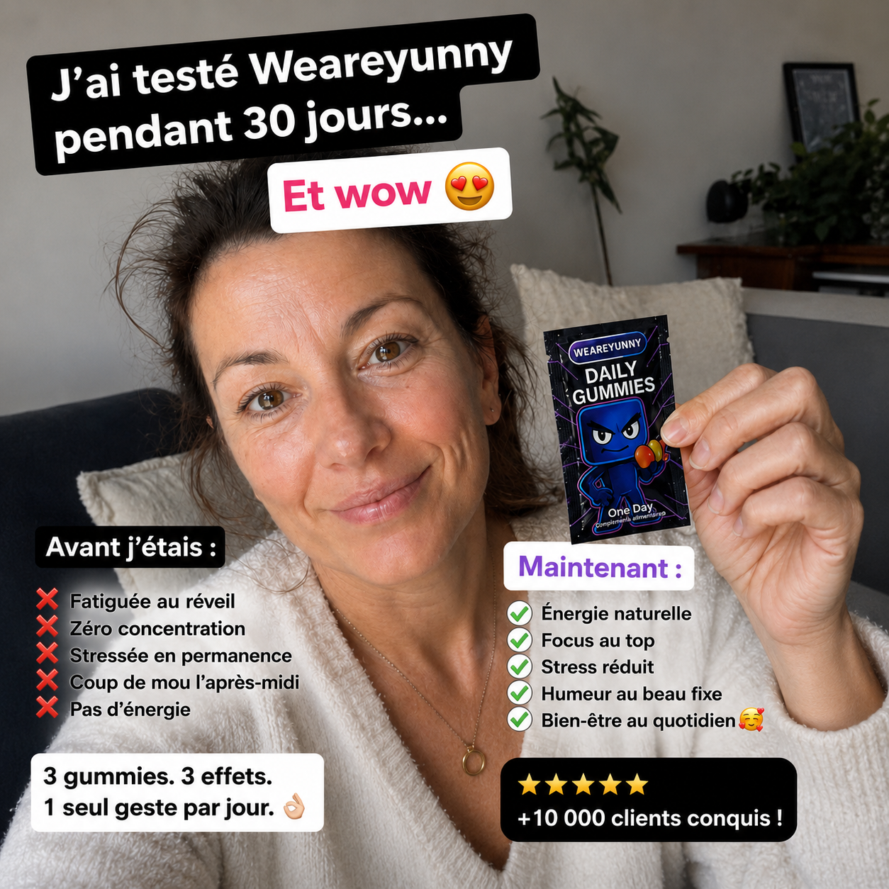 Box Routine 30 Sachets 3 en 1