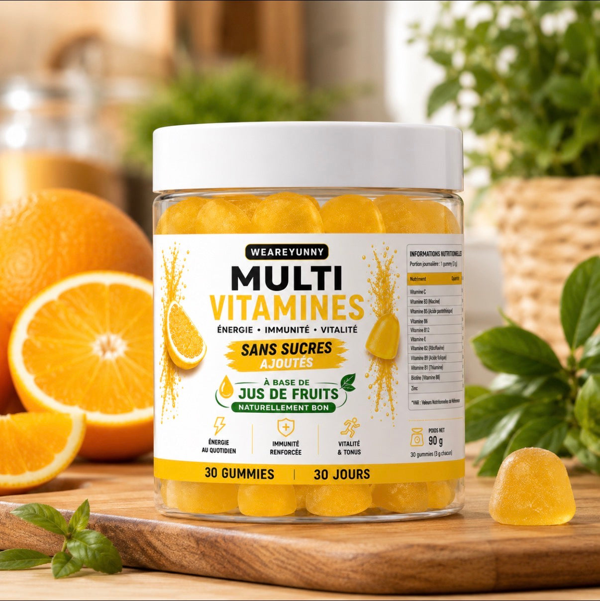 Multivitamines + Zinc 30 gummies
