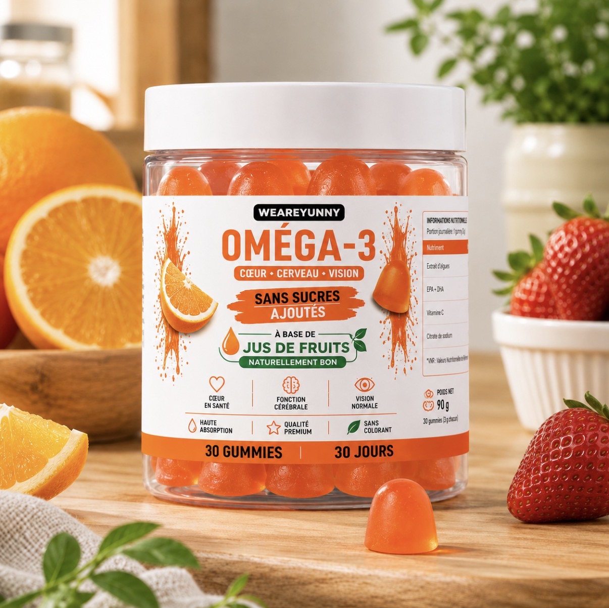 Oméga-3 30 gummies