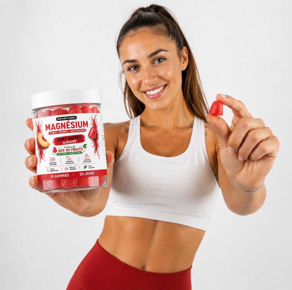 Magnésium bisglycinate 30 gummies