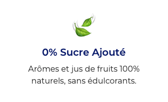 Chez Weareyunny, dans chaque sachet journalier c'est 0 sucre ajouté.
Un goût 100% naturel, directement issu de vrai jus de fruits.
Juste le plaisir, sans culpabilité.
