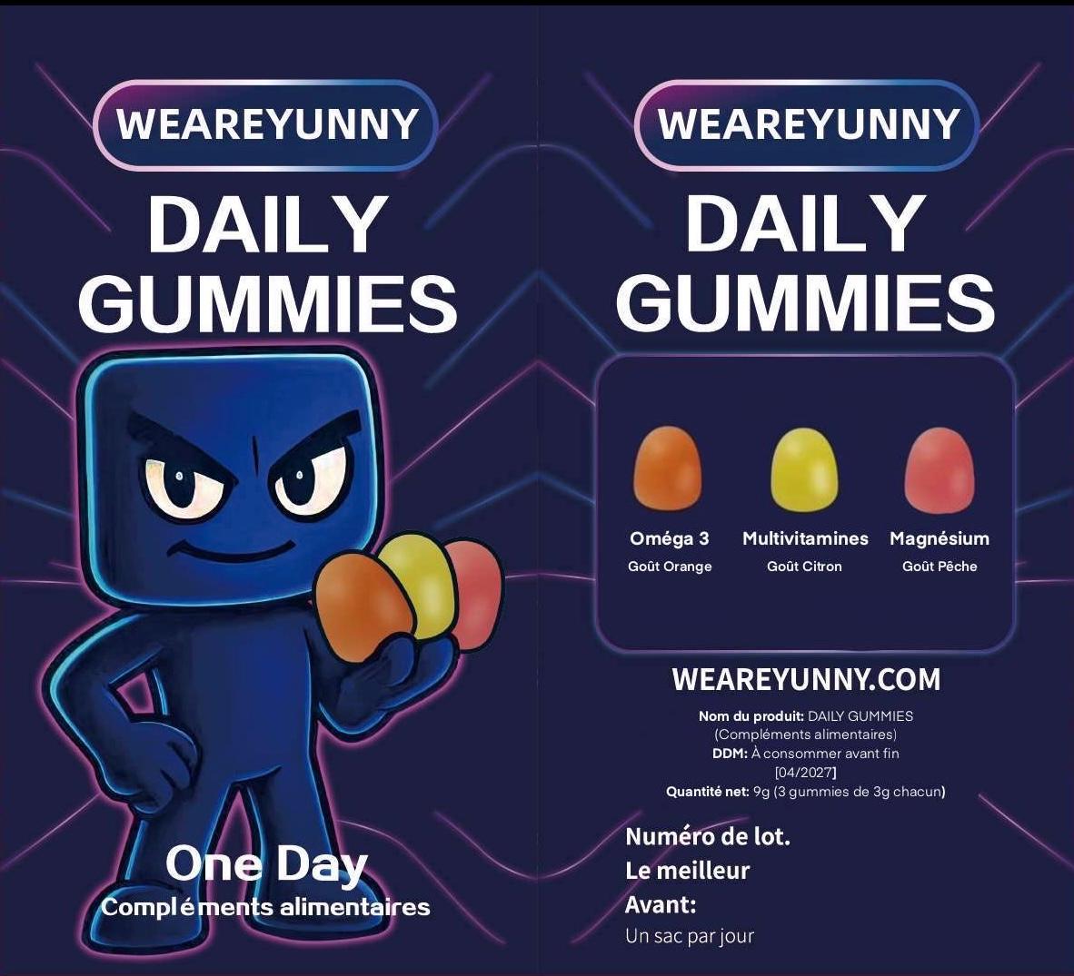 PACK ONE DAY GUMMIES